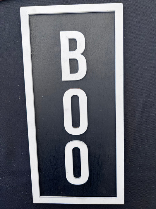 Boo Sign