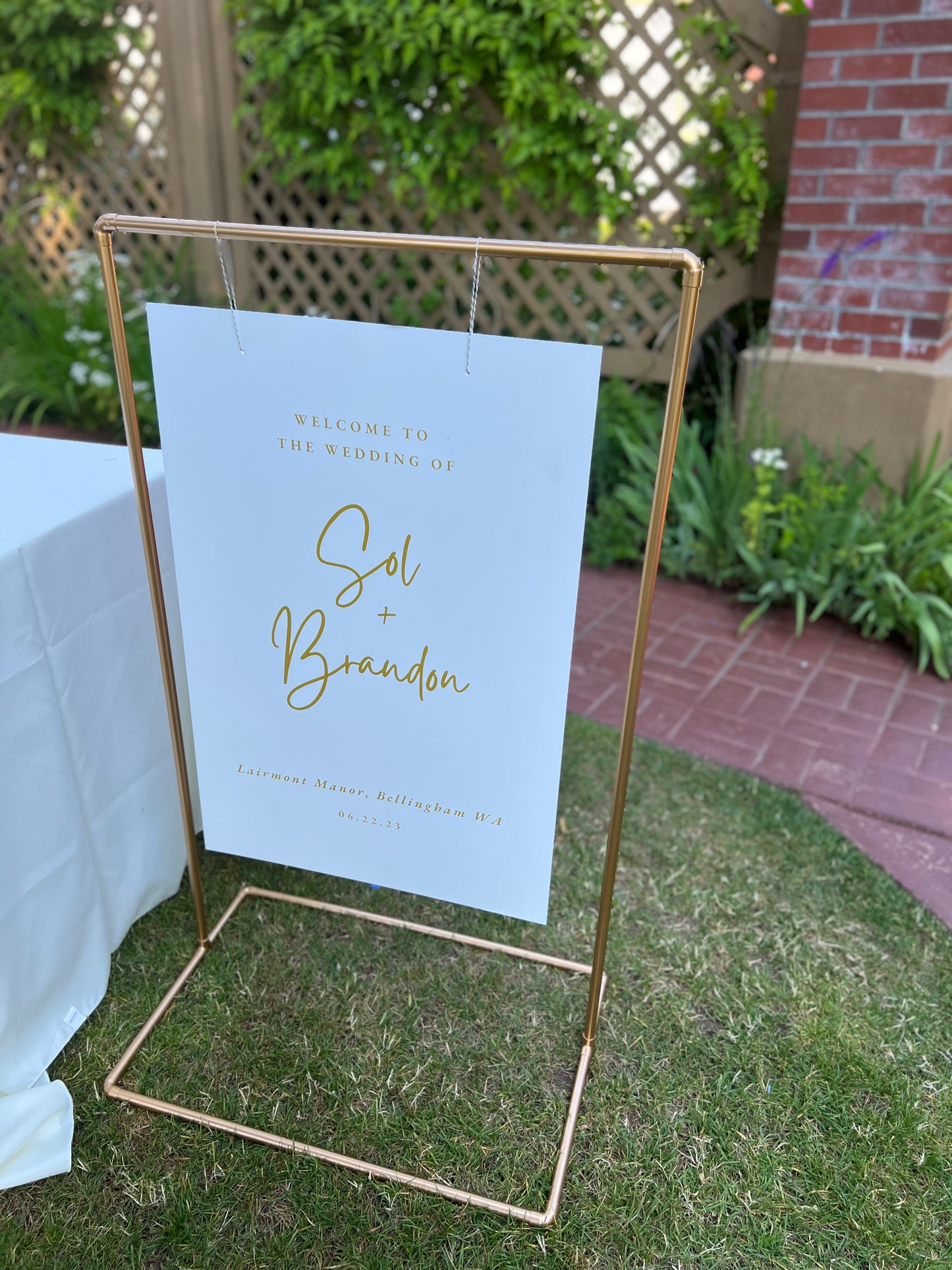 Welcome Sign