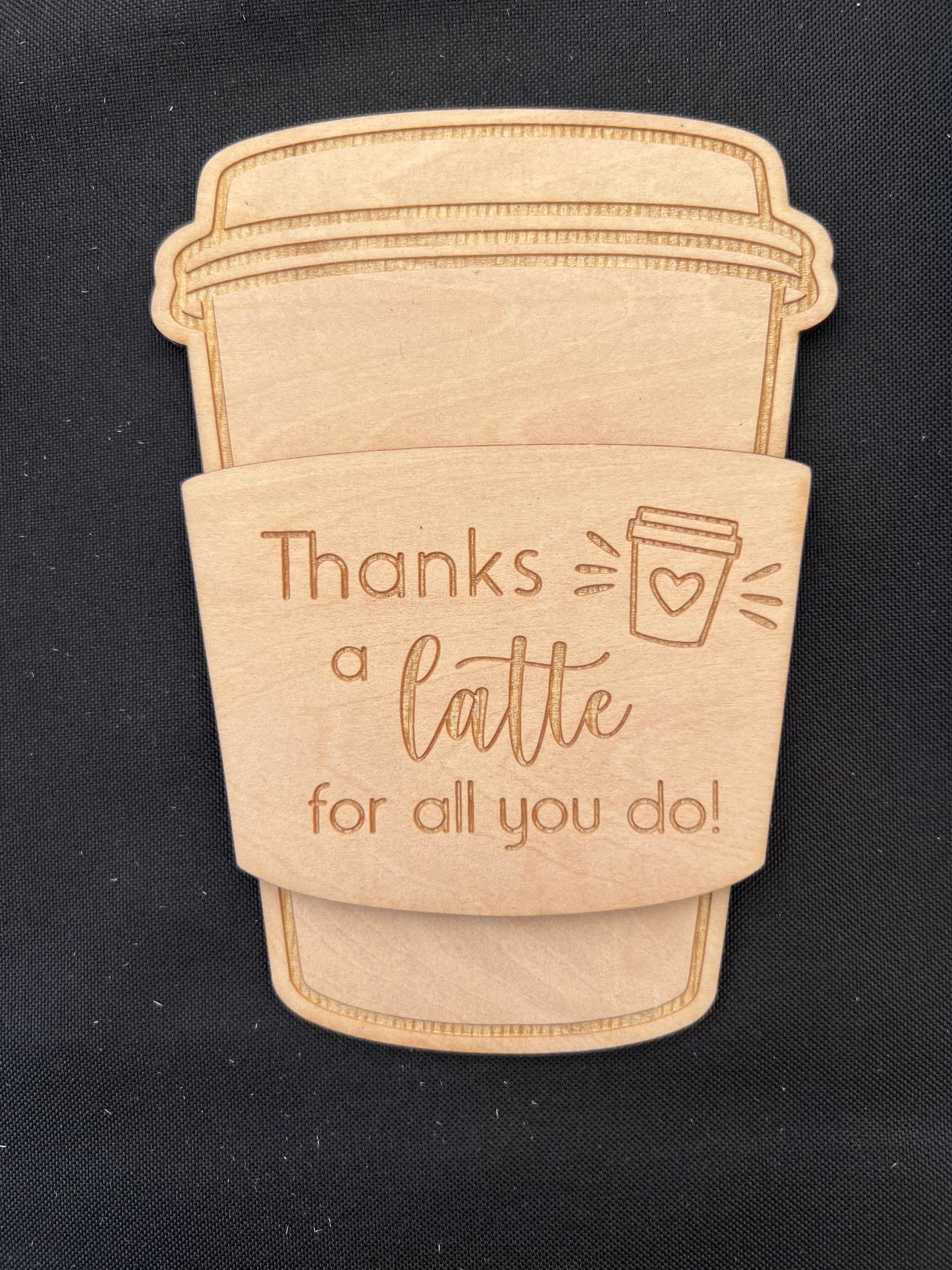 Coffee Gift Card Holder